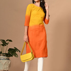 Beige Ajrakh Hand Block Print Co-Ord Set